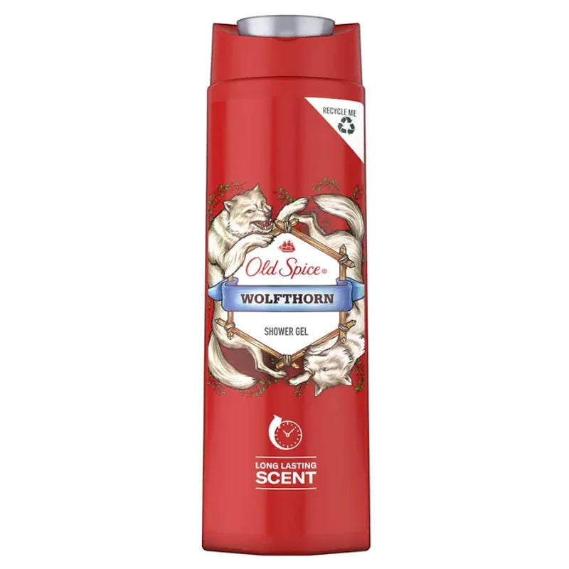 Old Spice Wolfthorn, Gel de Dus