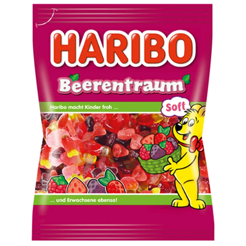 Haribo Bomboane Gumate cu Fructe de Padure
