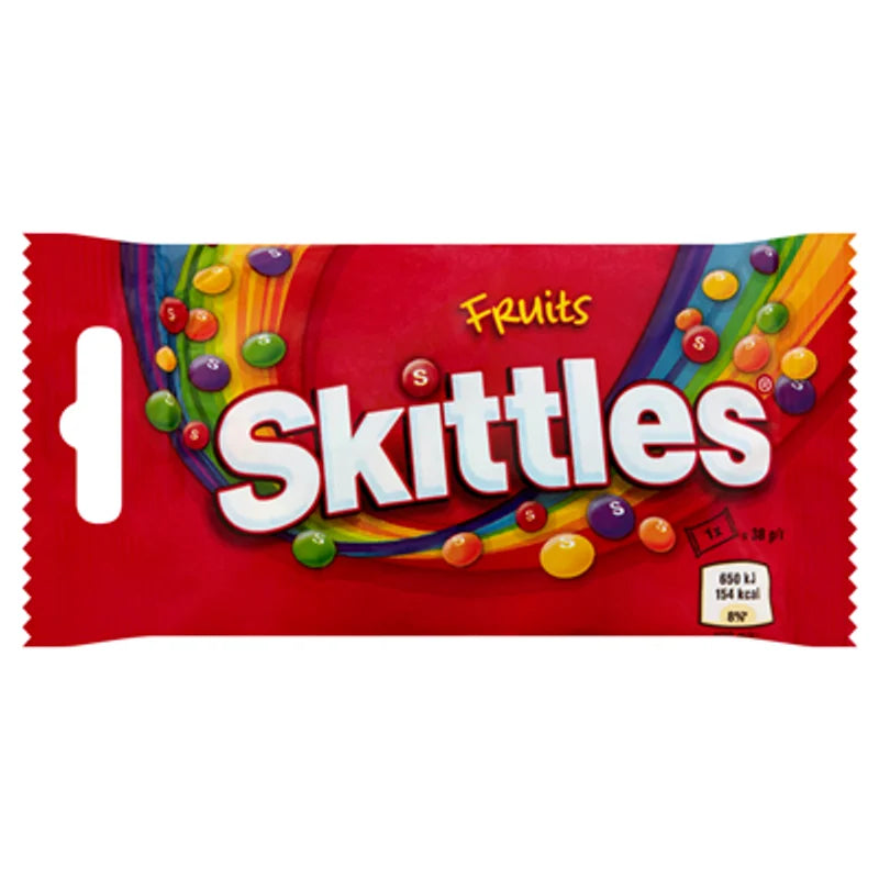 Skittles Bomboane Gumate cu Aroma de Fructe