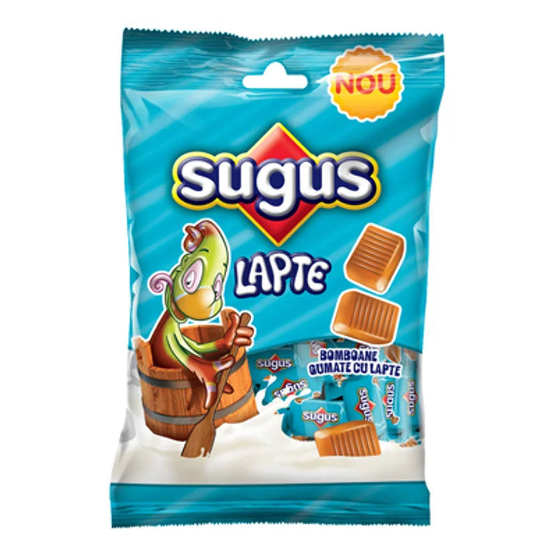 Sugus Bomboane Gumate cu Gust de Lapte