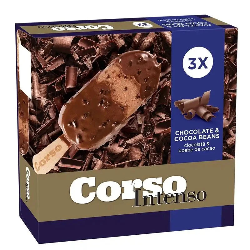 Corso Inghetata cu Ciocolata si Boabe de Cacao Intenso