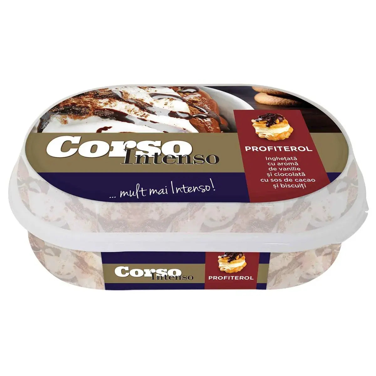 Corso Inghetata cu Vanilie, Ciocolata si Biscuiti Intenso