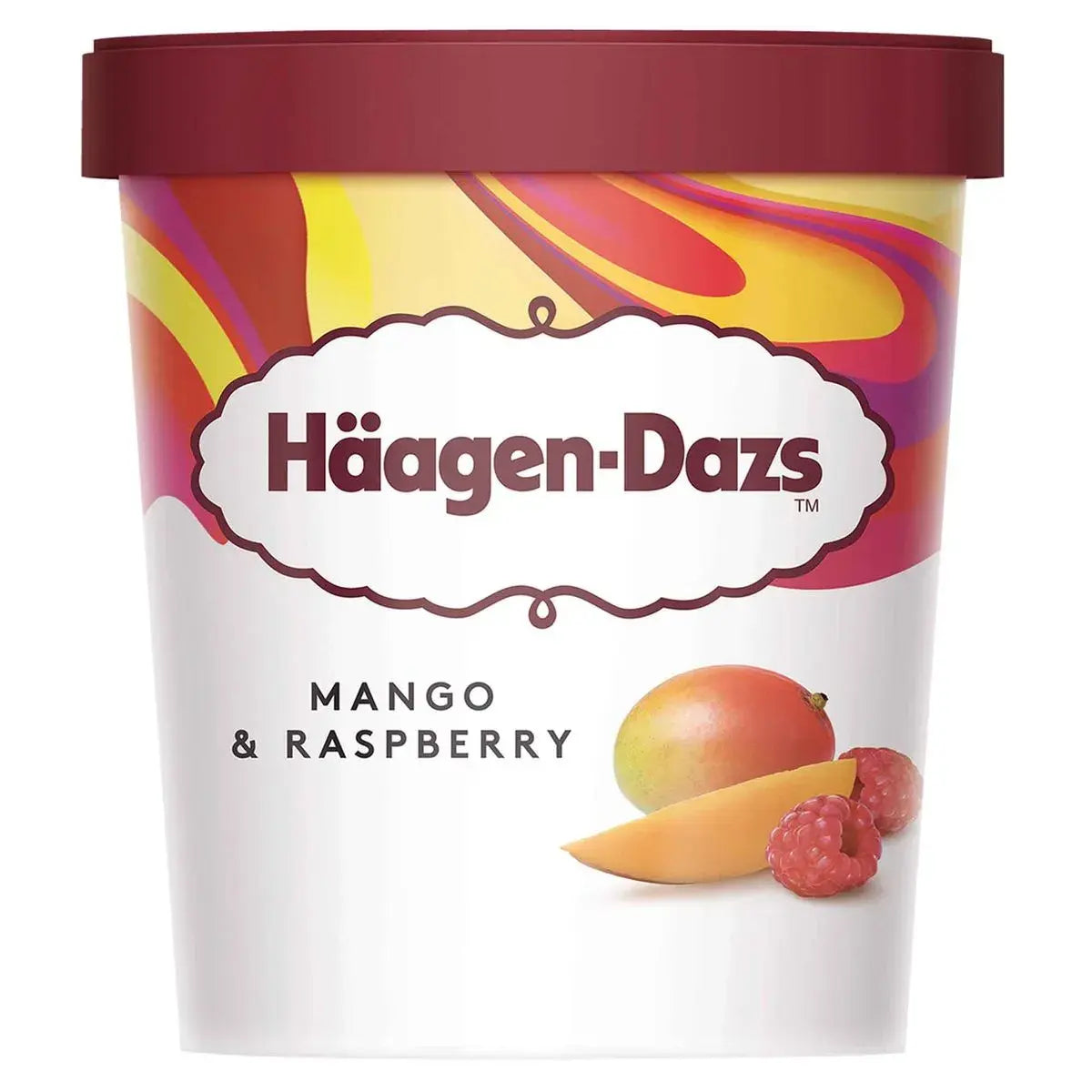 Haagen-dasz Inghetata de Mango si Zmeura
