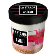 Lastrada Gelato in Straturi cu Lamaie, Zmeura si Biscuti