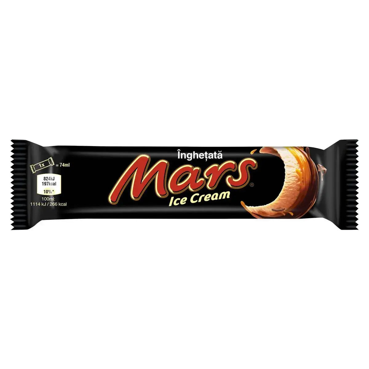Mars Extra Baton de Inghetata cu Lapte si Caramel