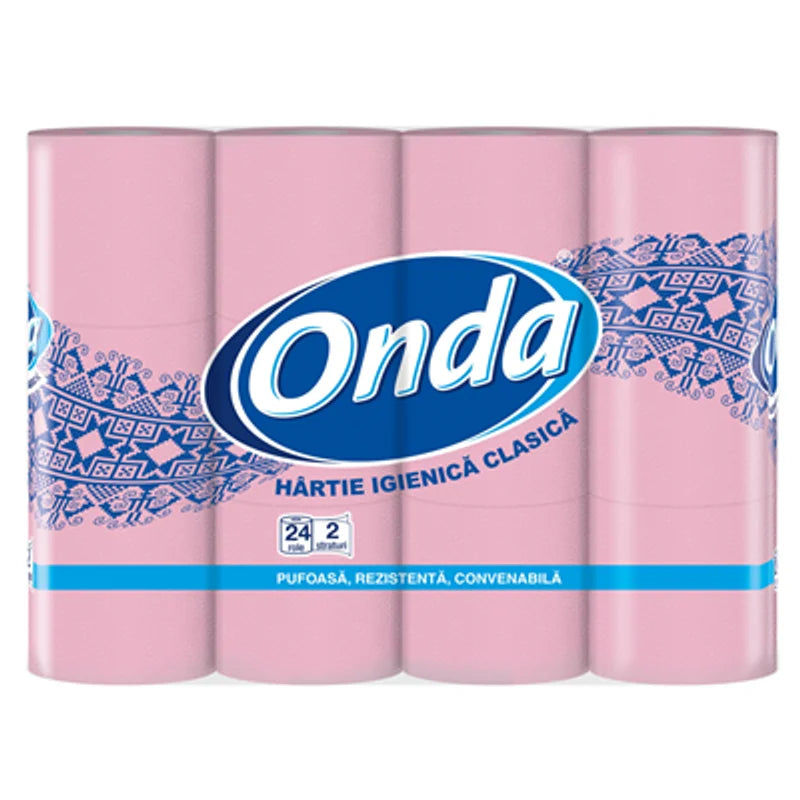 Onda Hartie Igienica 2 Straturi, 24 Bucati