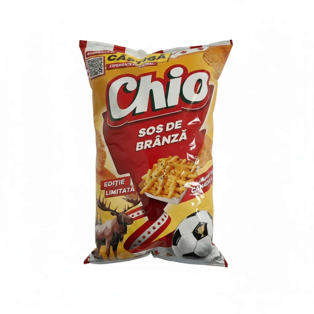 Chio Chips Cupa Mondiala Sos de Branza in stil canadian