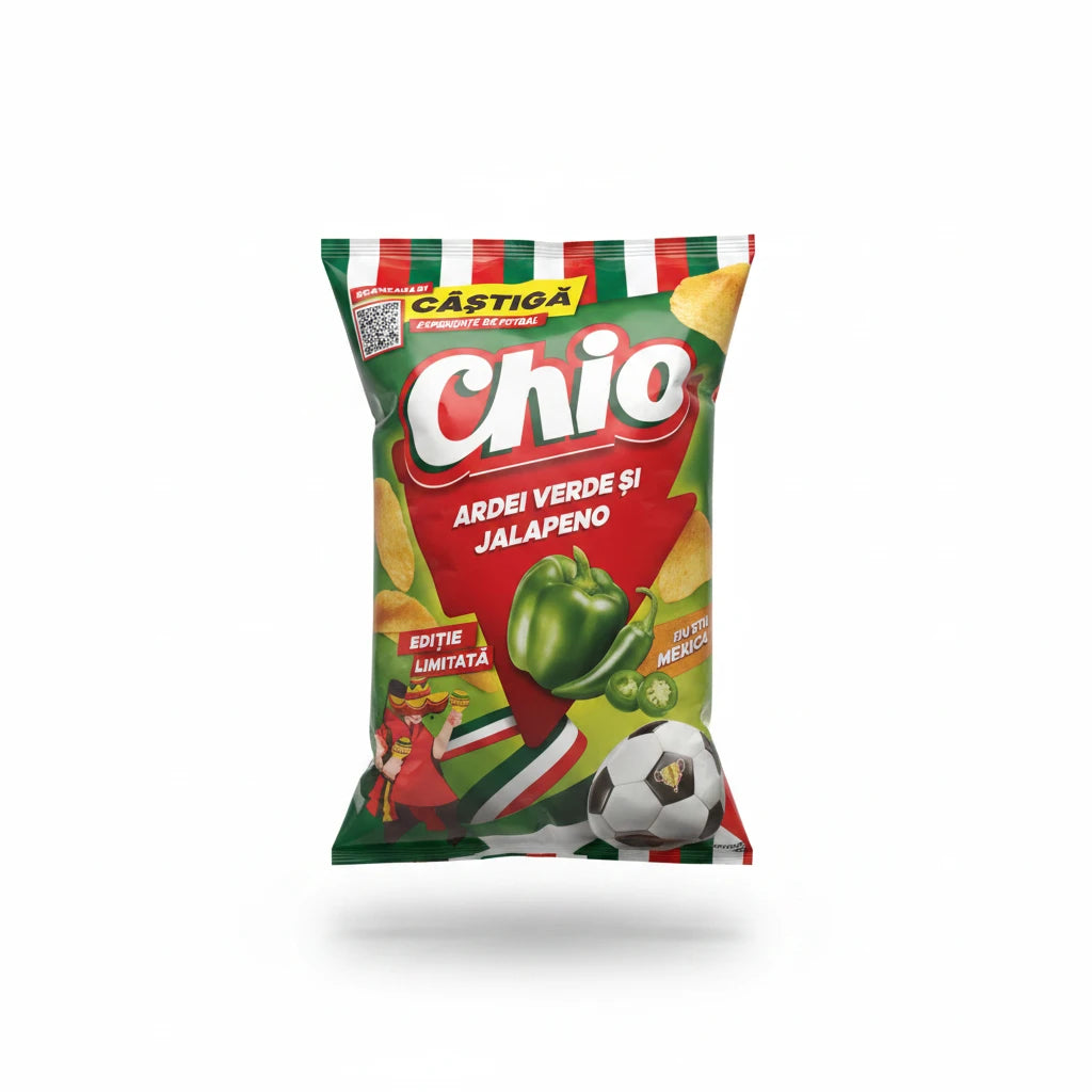 Chio Cupa Mondiala Ardei Verde si Jalapeno in stil mexican