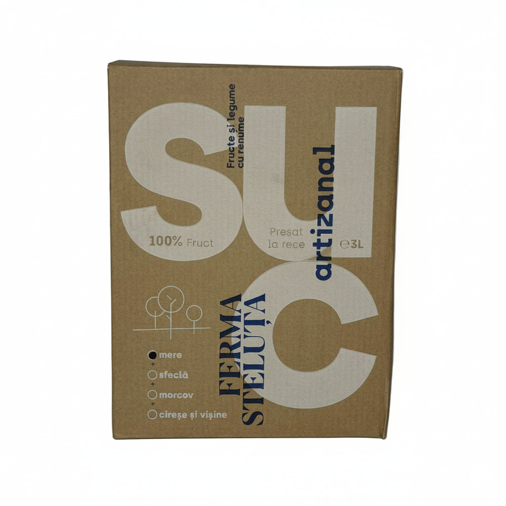 Ferma Steluta - Suc mere 3L