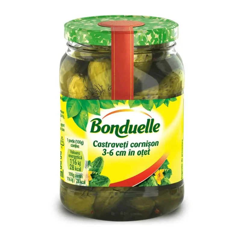Bonduelle Castraveti Cornichon Murati 3-6 Cm