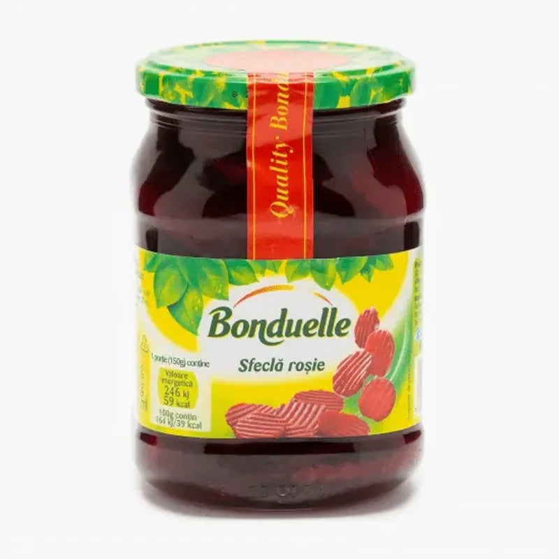 Bonduelle Sfecla Rosie Rondele Borcan