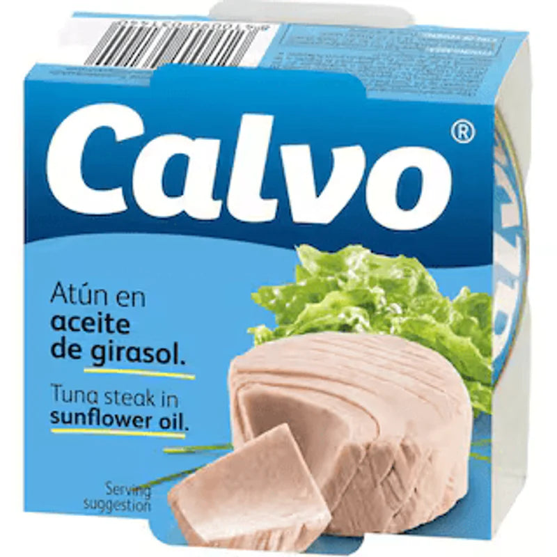 Calvo Ton in Ulei de Floarea Soarelui Bucati