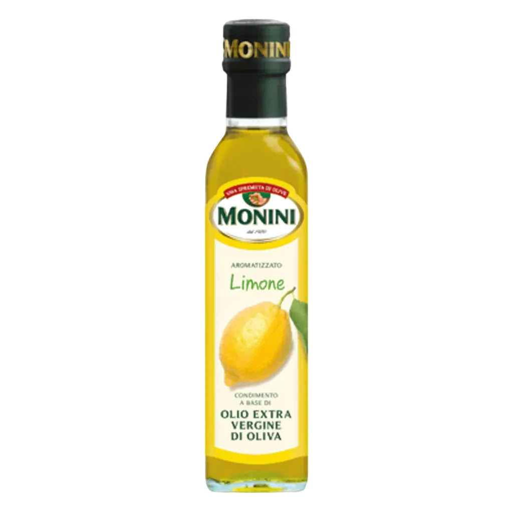 Monini Condiment cu Ulei Extravirgin Aromatizat Lamaie