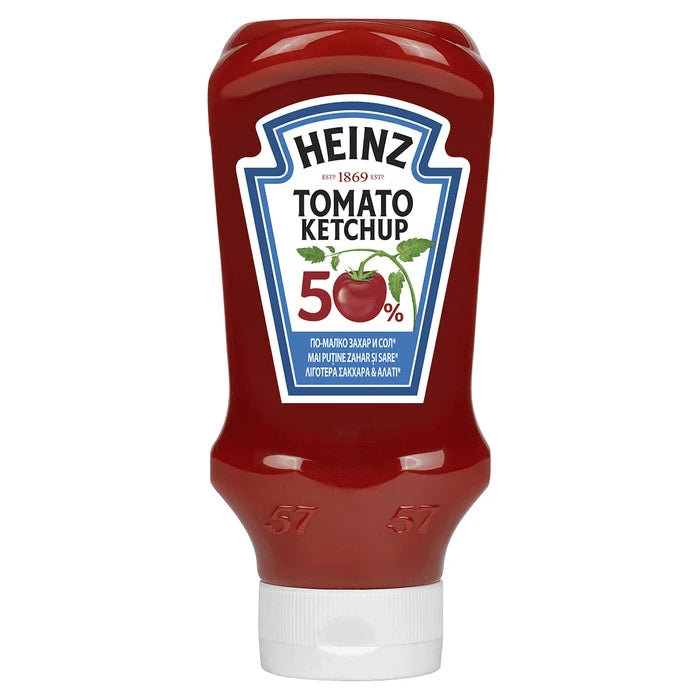 Heinz, Ketchup, 50% Zahar si Sare