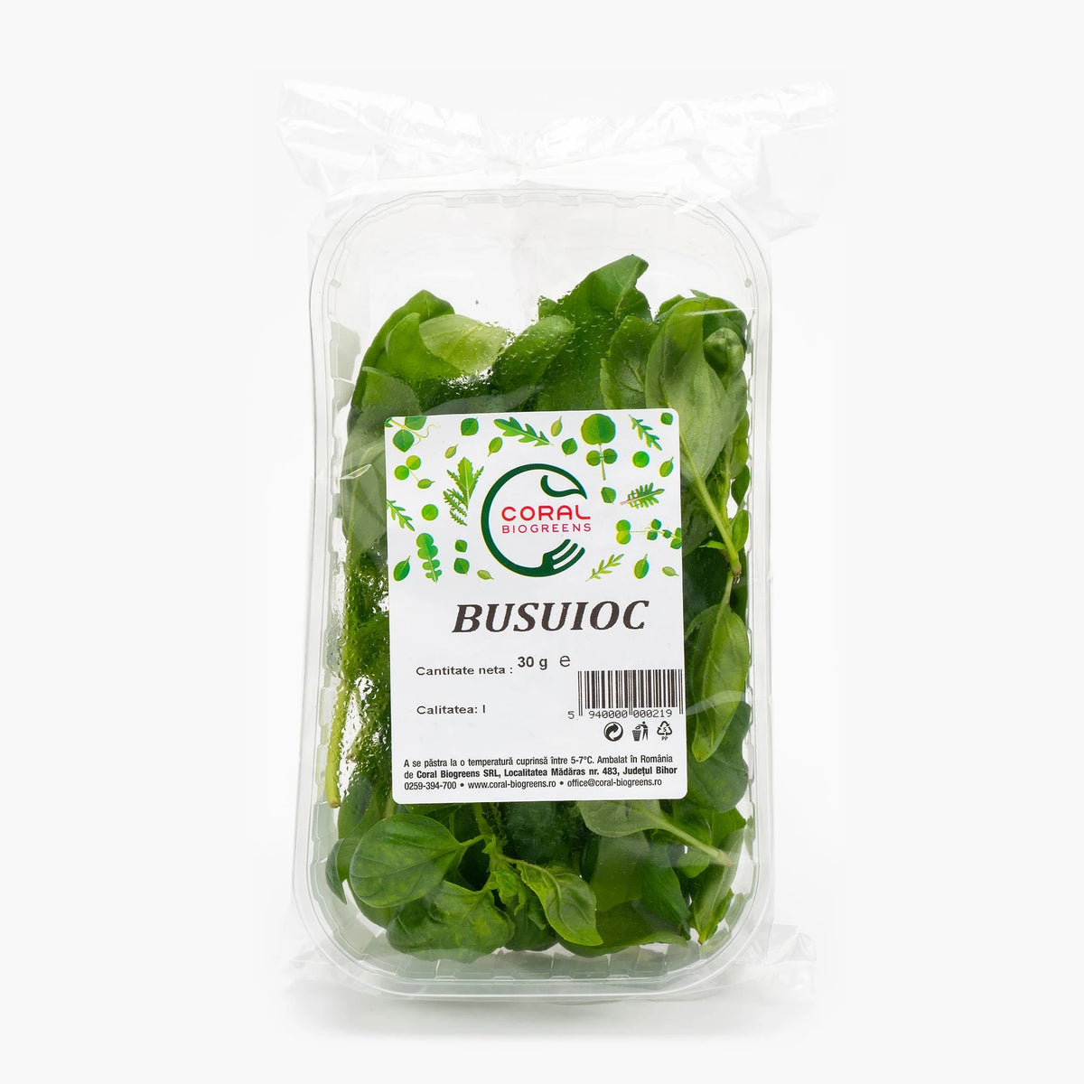 Coral Biogreens Busuioc 30g