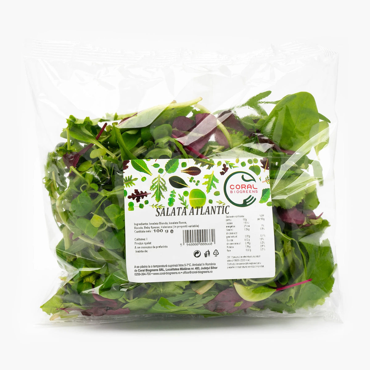 Coral Biogreens Salată Atlantic 100g