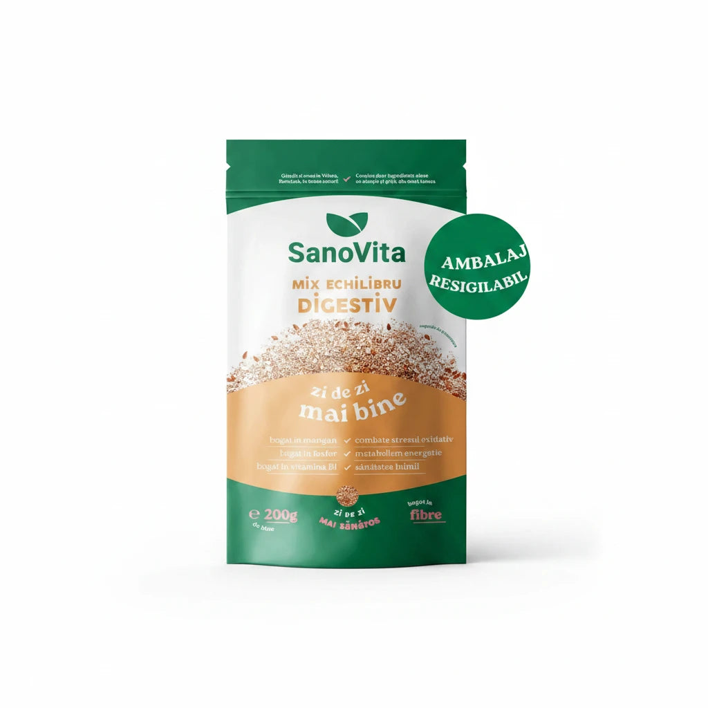 SanoVita Mix Echilibru Digestiv 200g zipper