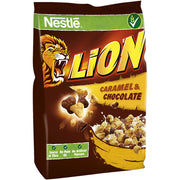 Nestle LION Cereale cu caramel si ciocolata 250g