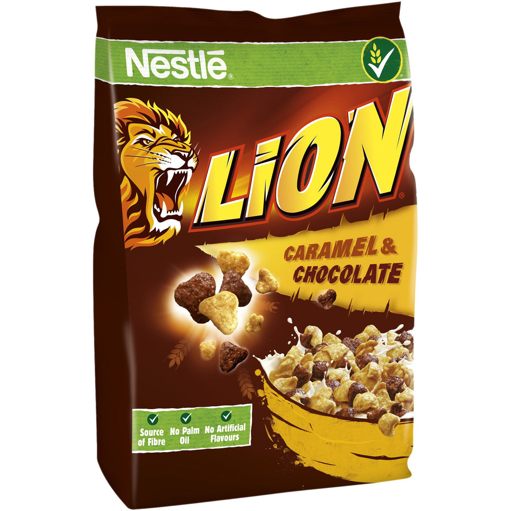 Nestle LION Cereale cu caramel si ciocolata 250g