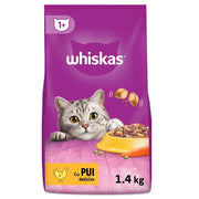 Whiskas Hrana Uscata cu Pui pentru Pisici Adulte