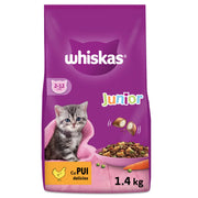 Whiskas Hrana Uscata Pisici Junior Pui