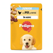 Pedigree Hrana Umeda Caini Junior Pui-orez in Aspic