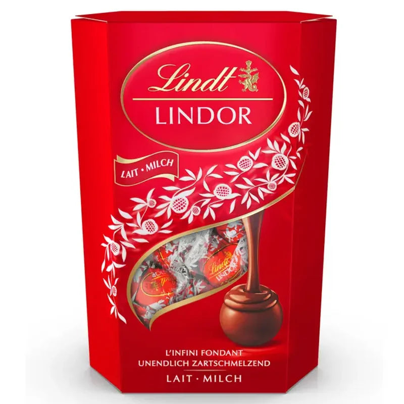 Lindt Lindor, Bomboane de Ciocolata, cu Lapte