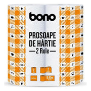 Bono, Prosop Hartie Bucatarie, 2 Straturi, 2 Role