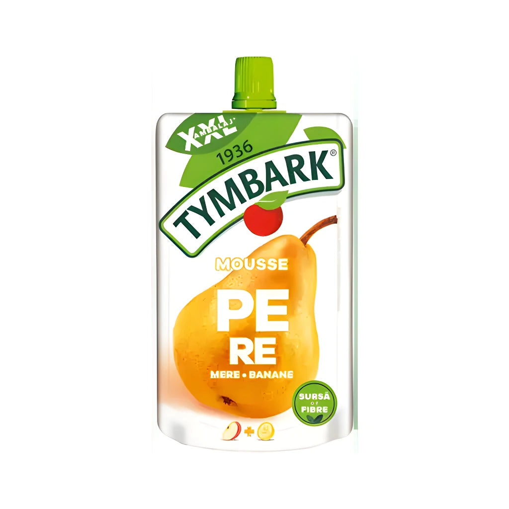 TYMBARK Mousse 100% Pere & Mere & Banane