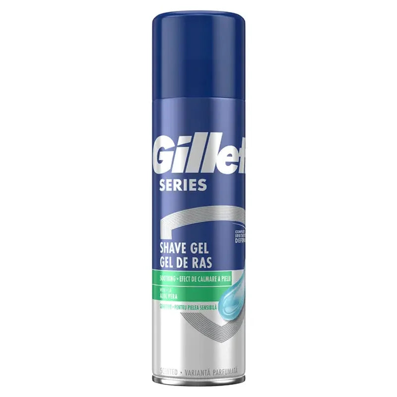 Gillette Series Sensitive, Gel de Ras