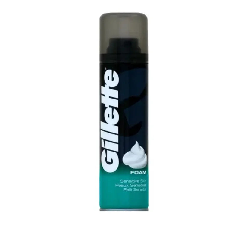Gillette Regular Sensitive, Spuma de Ras, pentru Ten Sensibil
