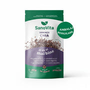 SanoVita Seminte de Chia 200g zipper
