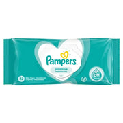 Pampers Sensitive, Servetele Umede, pentru Copii, 52 Buc