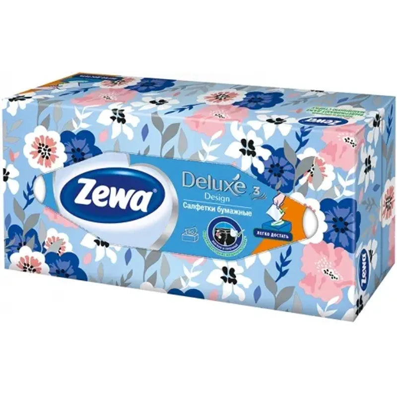Zewa Servetele Faciale Deluxe Design, 3 Straturi