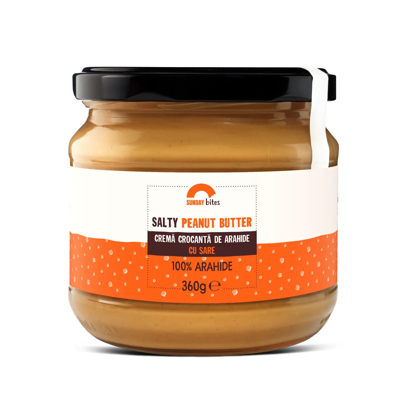 SUNDAY bites Peanut Butter Salty Unt crocant Arahide cu sare