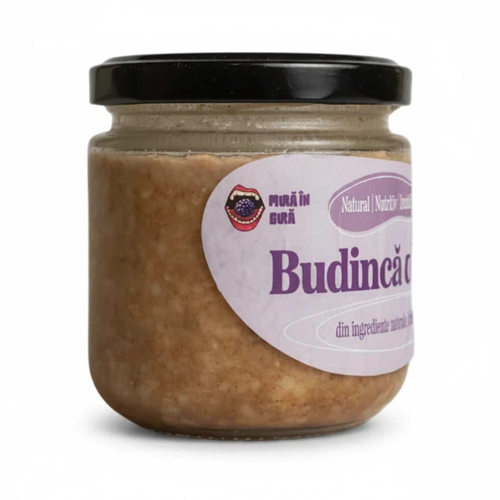 Iezeres Budinca de ovaz cu banane si arahide