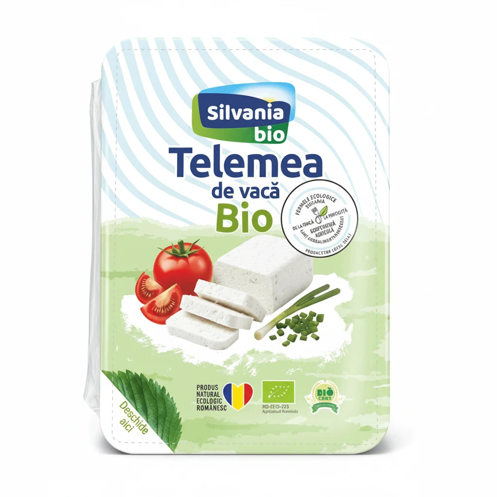 SilvaniaBio ECO Telemea de Vaca Proaspata