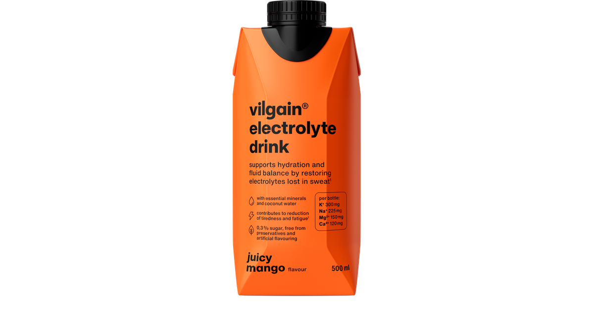 Vilgain Electrolyte Drink Mango 500ml