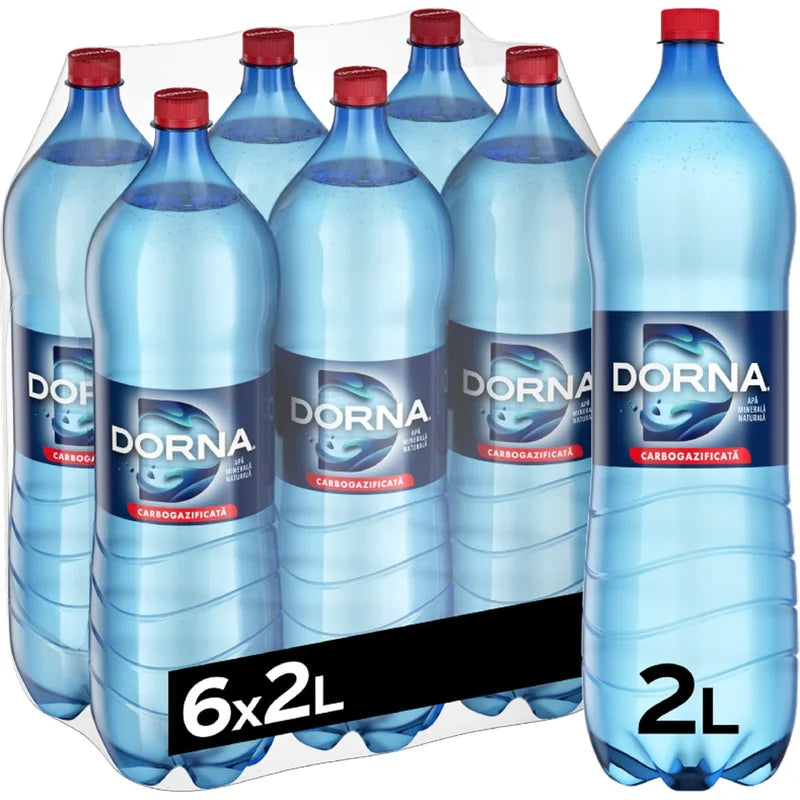 DORNA Apa Carbogazoasa 6 x 2L