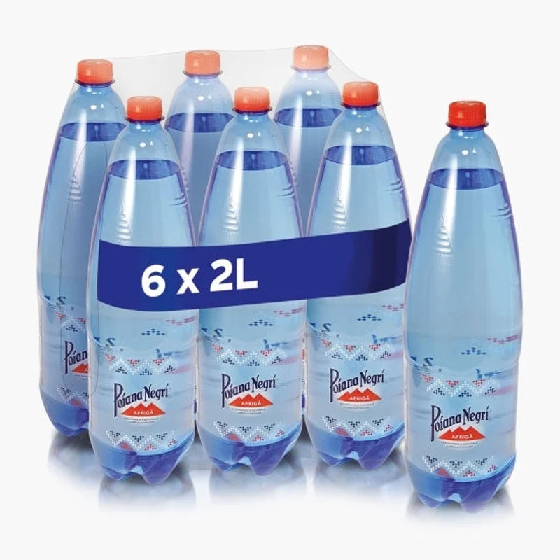 DORNA Poiana Negri Apa Minerala Naturala Carbogazificata Apriga 6 x 2L