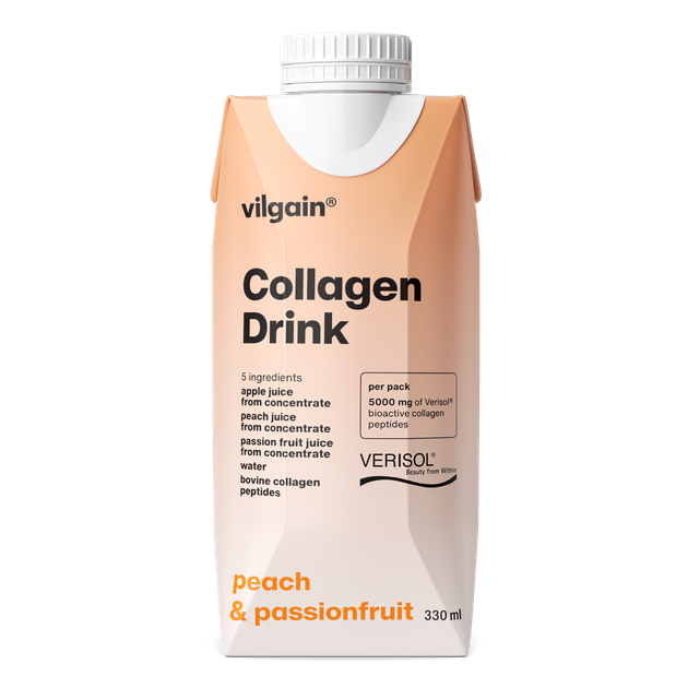 Vilgain Collagen Drink Piersica si Maracuja 330ml