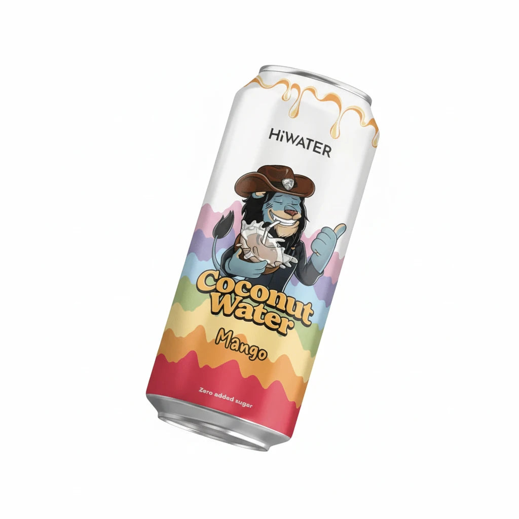 HIWATER Apa Naturala De Cocos cu Mango