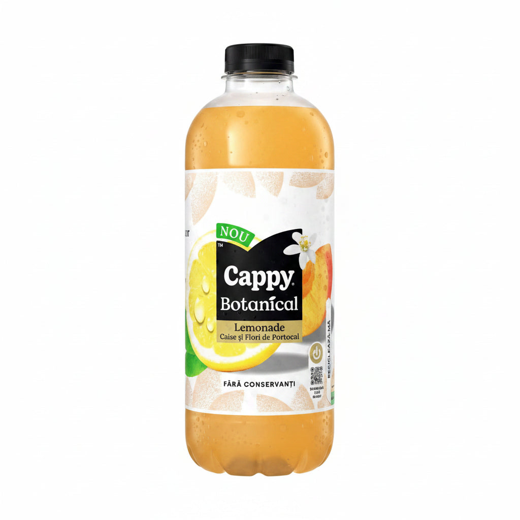 Cappy Limonada Botanical cu Caise