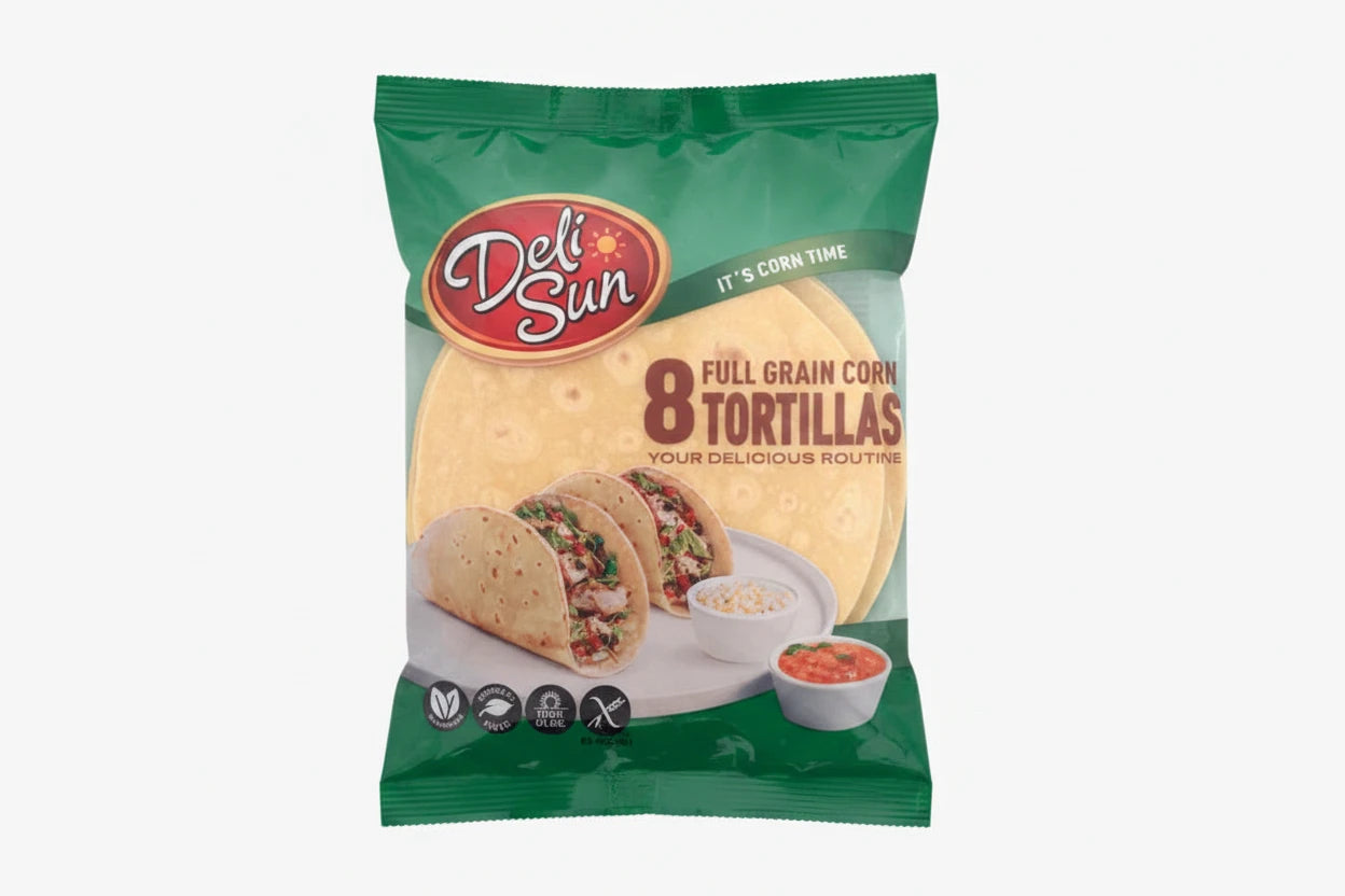 Deli Sun 8 Lipii din Faina de porumb fara gluten