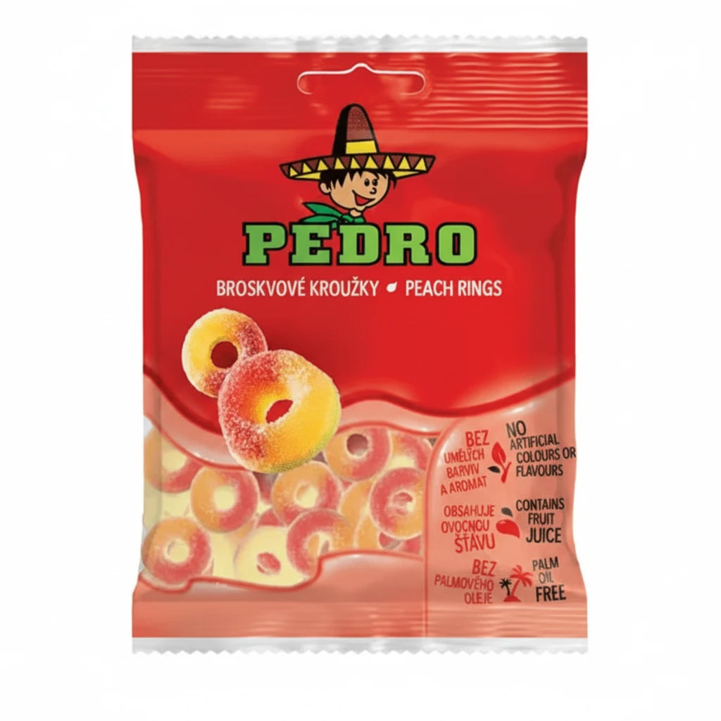 Pedro Bomboane Gumate Aroma Piersici