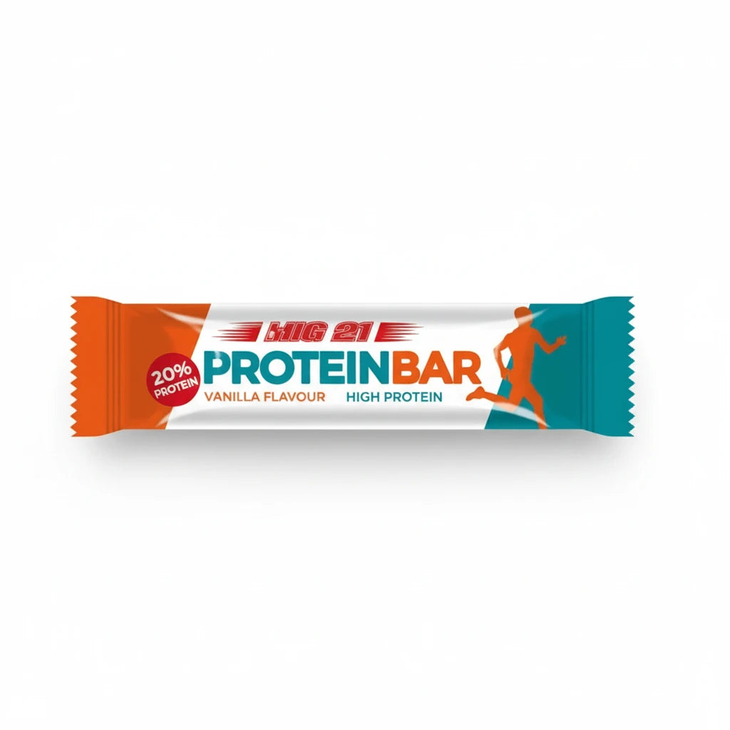Soco Baton 20% Proteina cu aroma de vanilie si glazura lapte