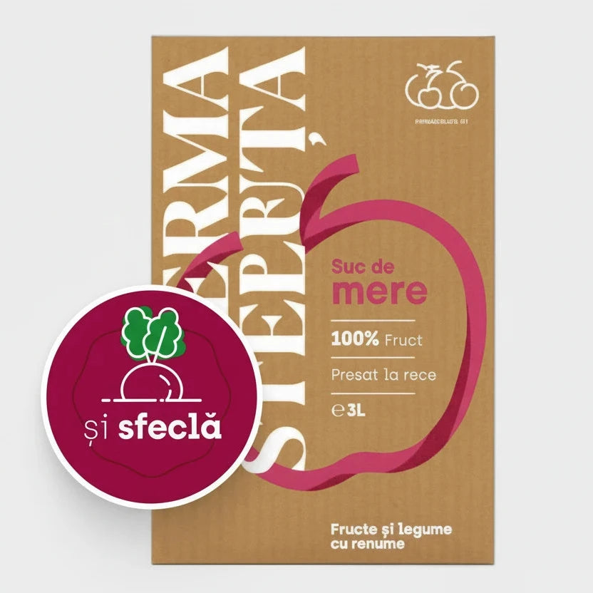 Ferma Steluta - Suc de Mere si Sfecla 3L
