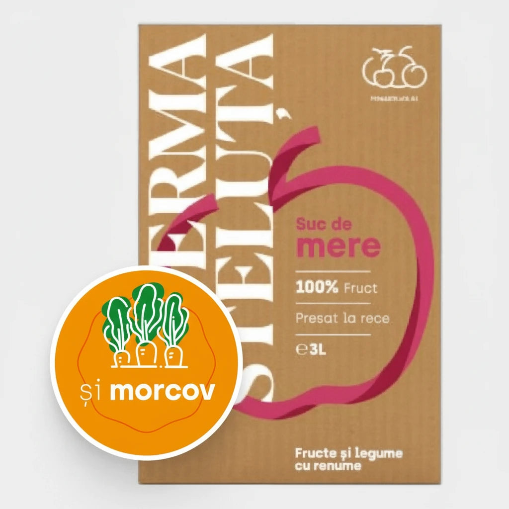 Ferma Steluta - Suc de Mere si Morcov 3L