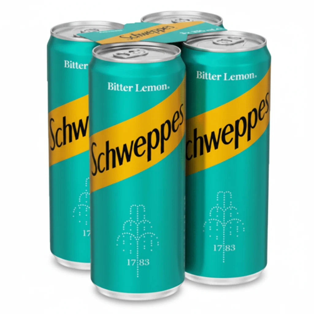 Schweppes Bitter Lemon Doza 4x330ml
