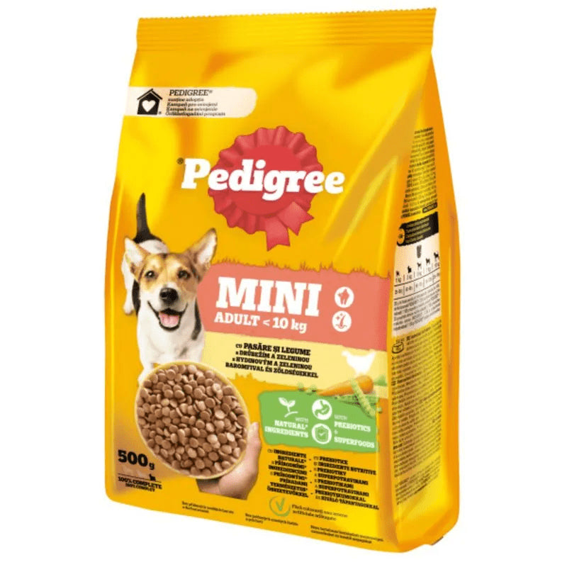 Pedigree Adult Mini <10kg Pasare si Legume